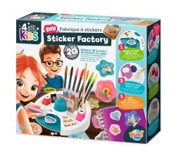 BUKI FRANCE 4 ALL KIDS - FABRIQUE À STICKERS (AUTOCOLLANTS)